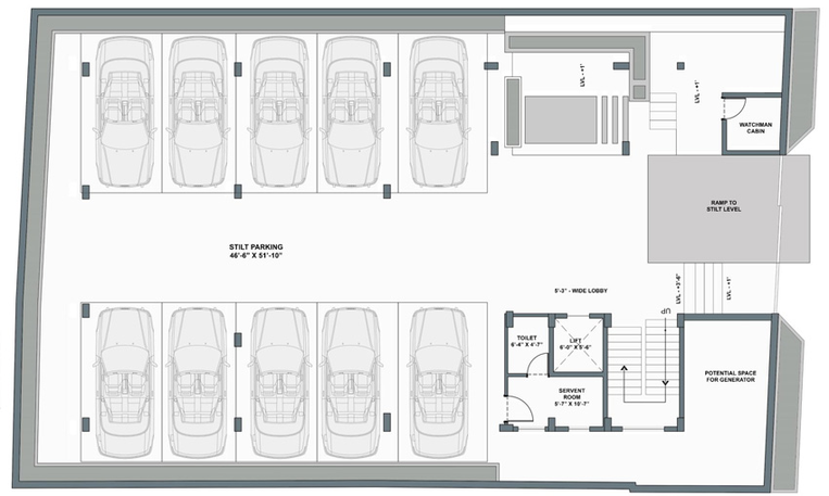 Master Plan of Nirvana Elite 5 in Madhapur, Hyderabad - Image 136454