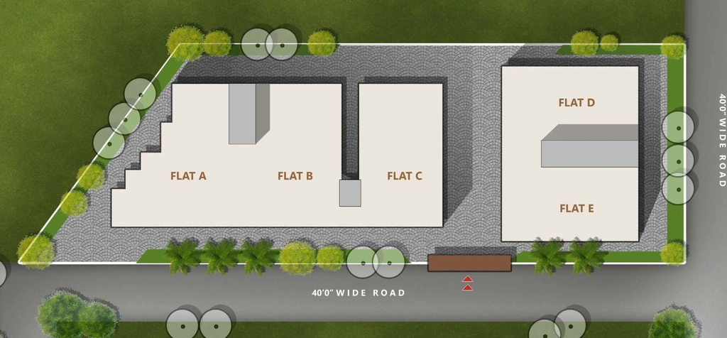 Master Plan of Nirvana Vivanta in Bachupally, Hyderabad - Image 136465