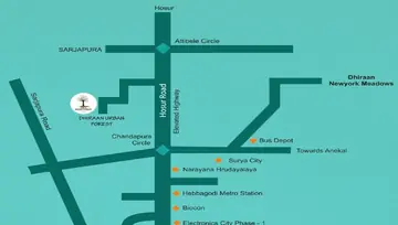 Location of Dhiraan Urban Forest - Image 136478
