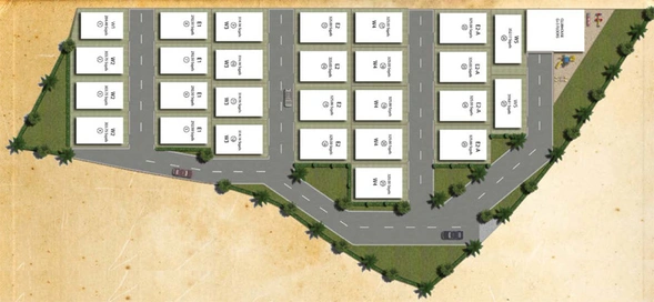 Master Plan of Pavani Boulevard in Kokapet, Hyderabad - Image 136520