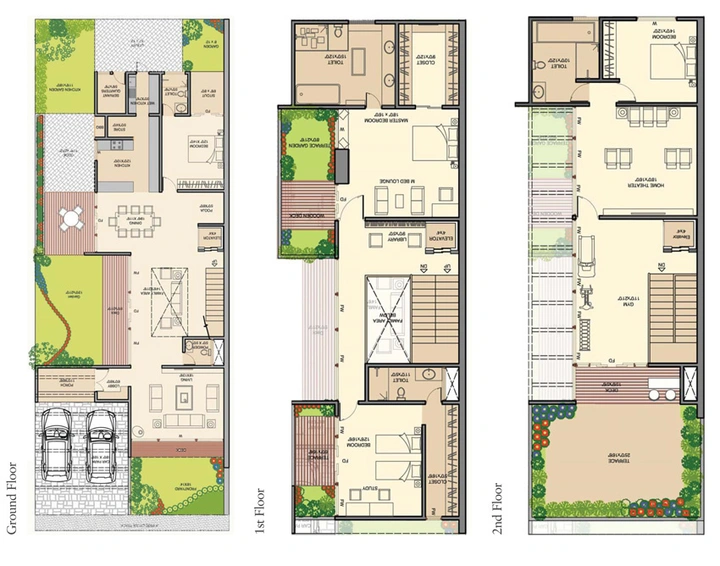4 BHK House/Villa in Pooja First Leaf in Gachibowli, Hyderabad - Image 806032
