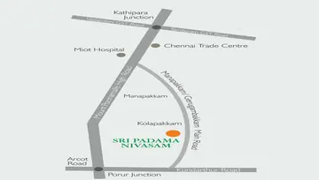 Location of Our Homes Sri Padama Nivasam - Image 136557
