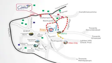 Location of Praneeth Pranav Gems - Image 136571