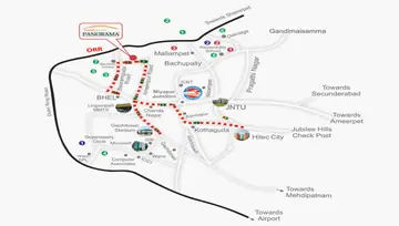 Location of Praneeth Pranav Panorama - Image 136599