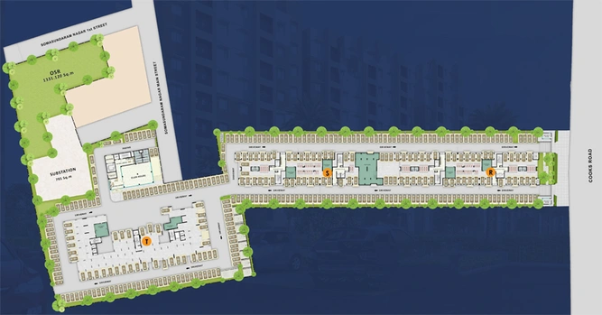 Master Plan of KLP Utsav in Perambur, Chennai - Image 136600