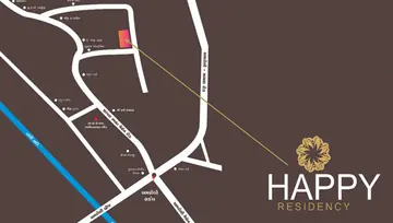 Location of Khodabhai Happy Residency - Image 93228