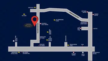 Location of Casagrand Grandio - Image 136821