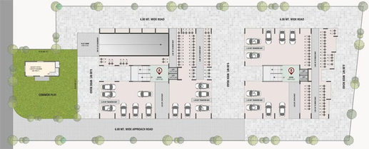 Master Plan of Shreenath Shreeji Vihar in Nikol, Ahmedabad - Image 93426