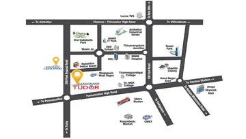 Location of Casagrand Tudor - Image 136892