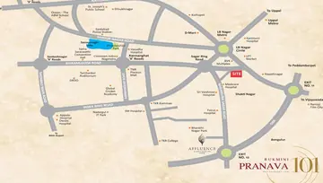 Location of Haris Rukmini Pranava 101 - Image 136950