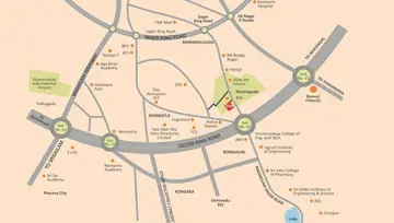 Location of Haris Pranava Affluence - Image 136967