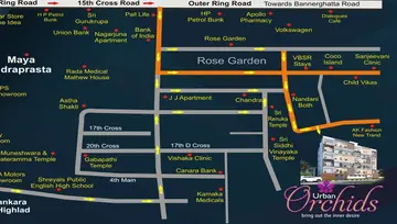 Location of Urban Orchid - Image 136975