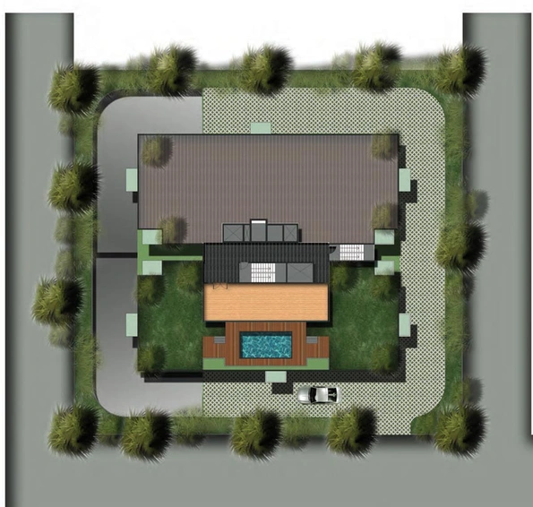 Master Plan of Inner Leafy Block in Kasavanhalli, Bangalore - Image 137055