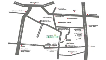 Location of Casagrand Sereno - Image 137089