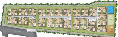 Master Plan of MBM Green Woods in JP Nagar, Bangalore - Image 137107