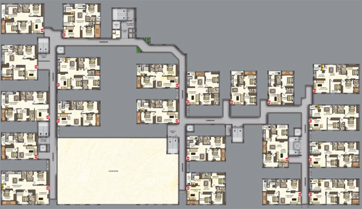 Floor Plan of RV Uddiipta in Karmanghat, Hyderabad - Image 137149