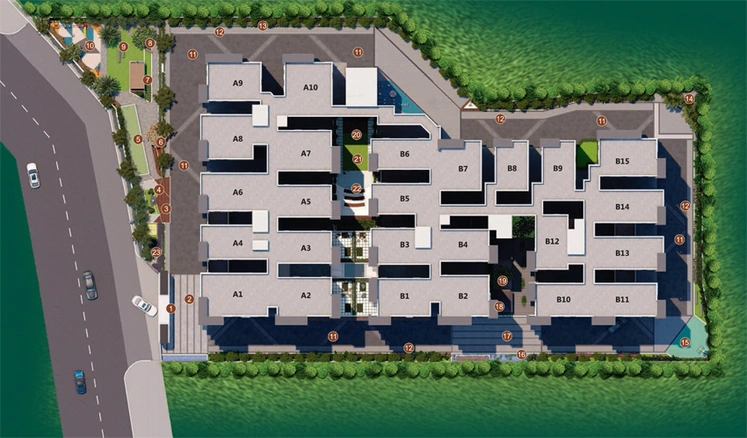 Master Plan of RV Uddiipta in Karmanghat, Hyderabad - Image 137150