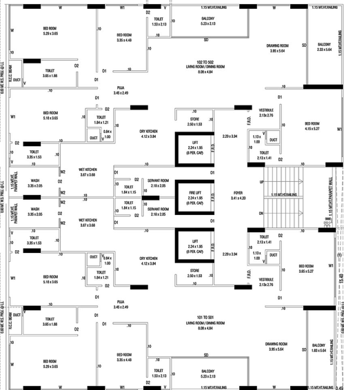 Floor Plan of The Whitecraft in Ambli, Ahmedabad - Image 93504