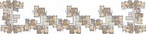 Floor Plan of MJR Clique Hydra in Electronic City, Bangalore - Image 137305