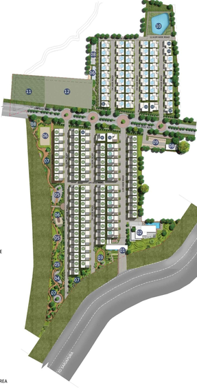 Master Plan of MJR Divine Meadows in Sarjapur, Bangalore - Image 137317