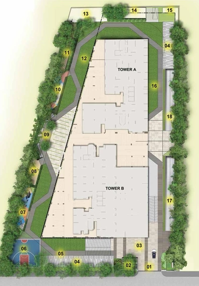Master Plan of MJR North Park in Gummanahalli, Bangalore - Image 137328