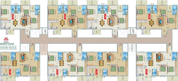 Floor Plan of Sri Thirumala Lakshmi Grand in Seegehalli, Bangalore - Image 137422