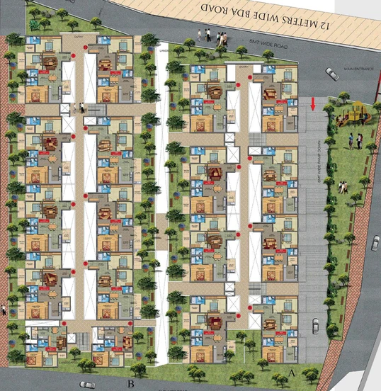 Master Plan of Sri Thirumala Lakshmi Grand in Seegehalli, Bangalore - Image 137424