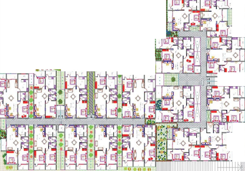Floor Plan of Venkat Windsor East in KR Puram, Bangalore - Image 137453