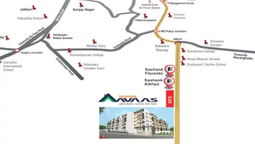 Location of Sashank Aavaas - Image 137460