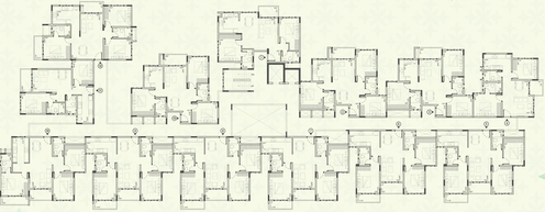 Floor Plan of Legacy Calista in Yelahanka, Bangalore - Image 137502