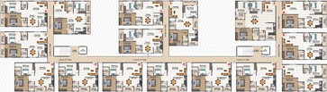 Floor Plan of Sree Adithya Elegant in Krishnarajapuram, Bangalore - Image 137654