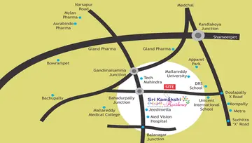 Location of Sri Kamakshi Residency - Image 137666