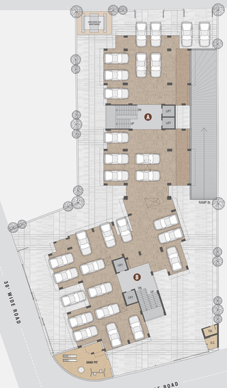 Master Plan of Aarmor Chintamani Flora in Paldi, Ahmedabad - Image 92813