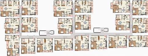 Floor Plan of Sree Adithya Elite in Krishnarajapuram, Bangalore - Image 137686