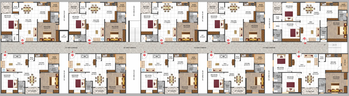 Floor Plan of Sri Vasista Royal Heights in Gundlapochampalli, Hyderabad - Image 137713
