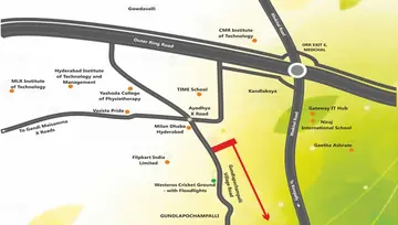 Location of Sri Vasista Royal Heights - Image 137712