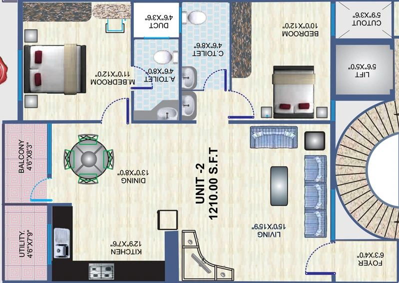 2 BHK Flat in Vinayaka Enclave in BTM Layout, Bangalore - Image 806505