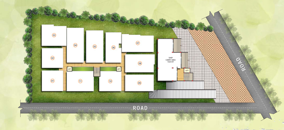 Master Plan of SLV Fedora in Yelahanka, Bangalore - Image 137805