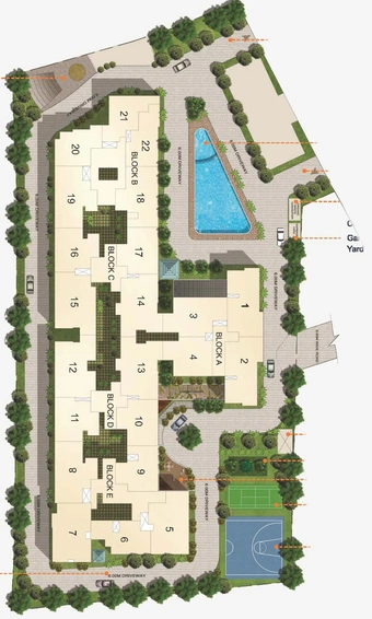 Master Plan of Cumins Genesis in Horamavu, Bangalore - Image 140138
