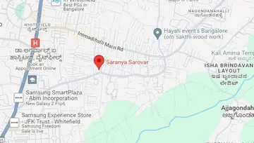 Location of Saranya Sarovar - Image 137889