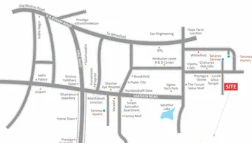Location of Saranya Shantiniketan - Image 142441