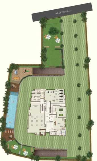 Master Plan of Legacy Altamira in Chamrajpet, Bangalore - Image 137923