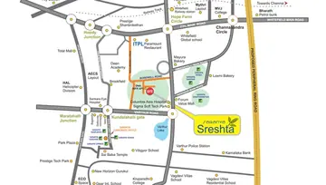 Location of Saranya Sreshta - Image 142451