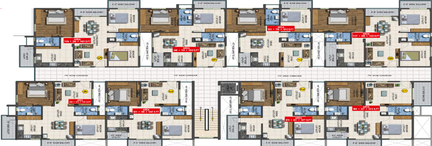 Floor Plan of Sai Sahas in Sarjapur, Bangalore - Image 137958