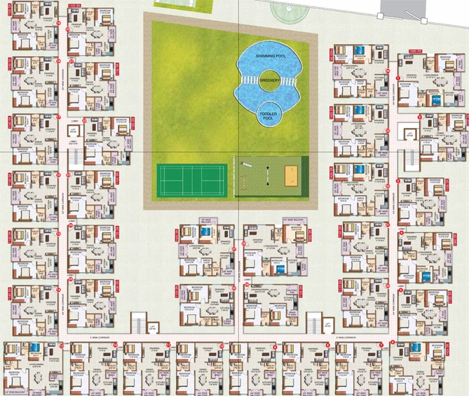 Master Plan of SK Daisy in Electronic City, Bangalore - Image 138031