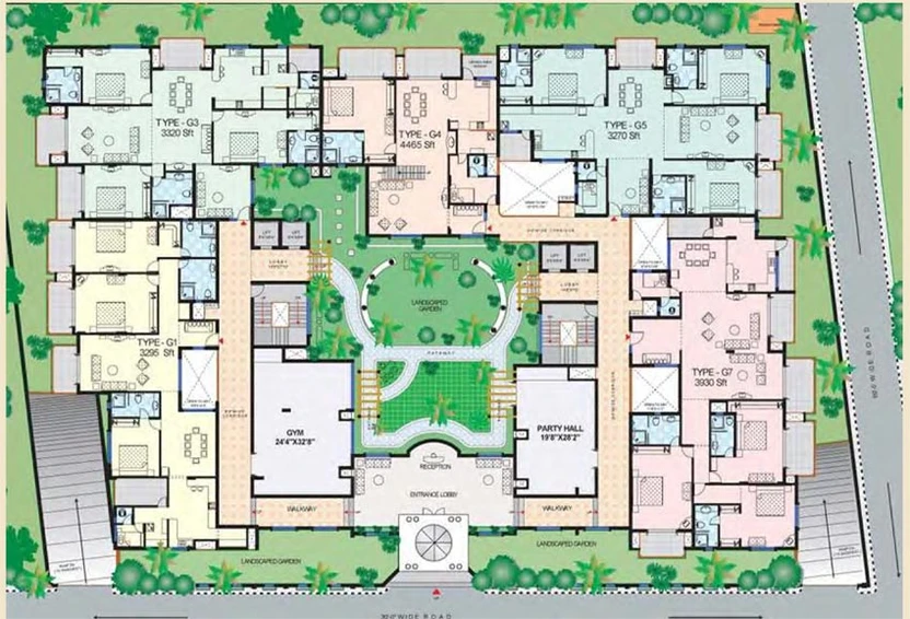 Master Plan of Legacy Casero in Jakkur, Bangalore - Image 138014