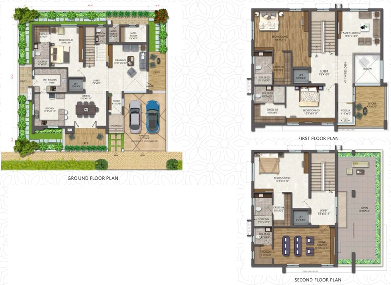 4 BHK House/Villa in RV Krishang in Raviryal, Hyderabad - Image 806619