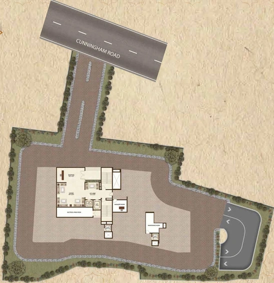 Master Plan of Legacy Cataleya in Vasanth Nagar, Bangalore - Image 138025