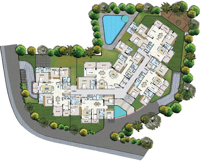 Master Plan of Legacy Celino in Hebbal, Bangalore - Image 138038