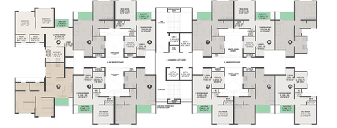 Floor Plan of VTP Euphoria - Pegasus in Kharadi, Pune - Image 9784